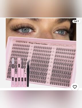 NWT GodVenus Lash Clusters Kit